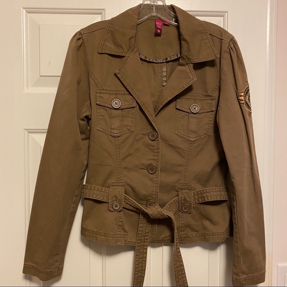 SO Brown Military Jacket